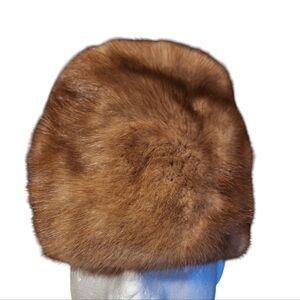 Luxurious Brown Fur Women's Hat